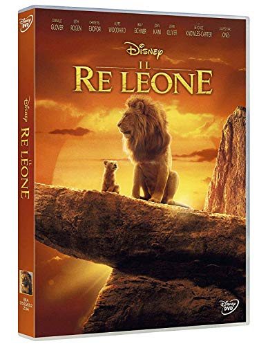 DVD cover for "Re Leone" featuring a lion and cub on a rock.