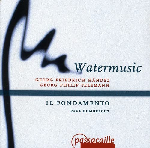 CD cover for Handel & Telemann’s “Water Music” by Il Fondamento.