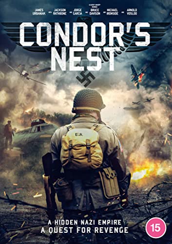 DVD cover for "Condor's Nest" depicting a soldier and wartime planes.