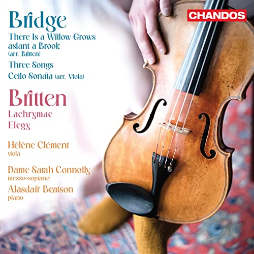 CD cover featuring a close-up of a brown violin with sheet music.