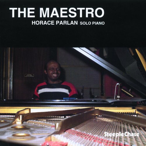 CD cover featuring jazz pianist Horace Parlan at a grand piano.