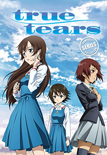 Anime DVD cover featuring three young women in school uniforms against a sky.