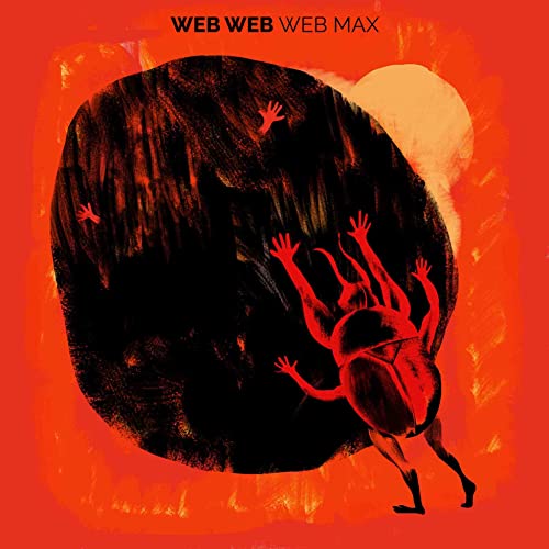 CD cover for “Web Max” by Web Web & Max Herre, abstract art.