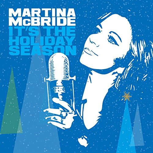 Martina McBride album cover with singer at a vintage microphone.