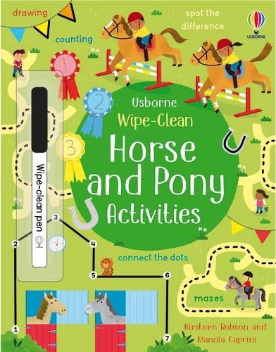 Wipe-Clean Horse and Pony Activities (Wipe-Clean Activities): 1