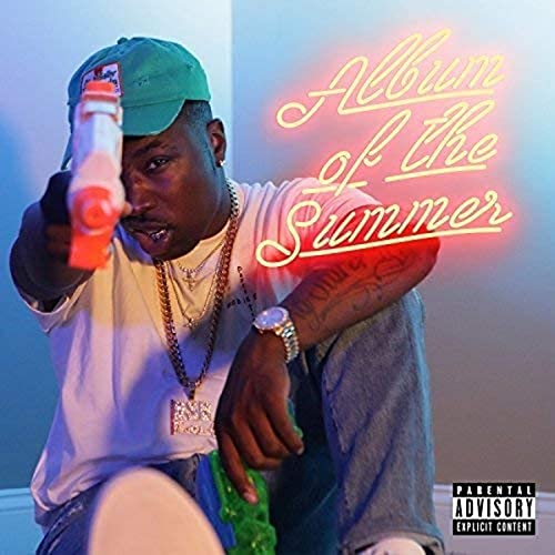Troy Ave album cover featuring a man with a neon sign.