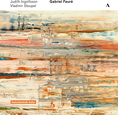 CD cover featuring abstract painting in beige, pink, and brown tones.