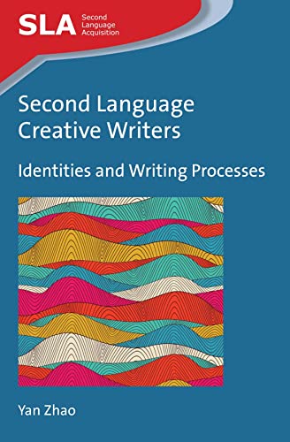 Book cover: "Second Language Creative Writers" with colorful abstract waves.