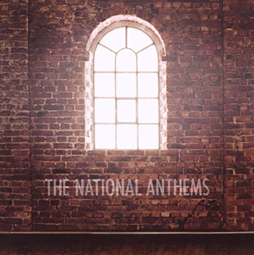 CD cover for The National Anthems’ “Halfway Home” featuring a brick wall.