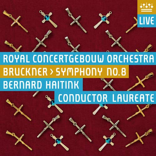 CD cover for Bruckner’s Symphony No. 8 by Royal Concertgebouw Orchestra.