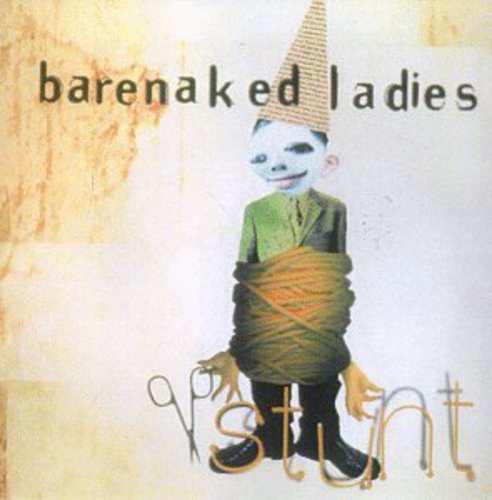 CD cover for Barenaked Ladies’ “Stunt” featuring a boy in a party hat.