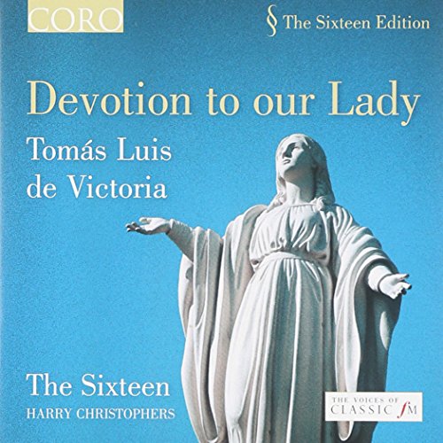 CD cover: statue of Mary with blue background and text details.