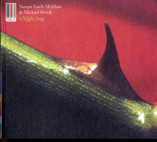 CD cover for Nusrat Fateh Ali Khan & Michael Brook’s “Night Song.”