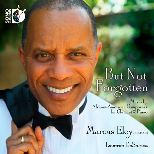 CD cover featuring Marcus Eley, clarinetist, smiling with album title.