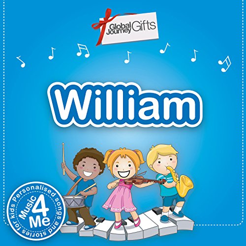 CD cover for "William" featuring cartoon children playing instruments.