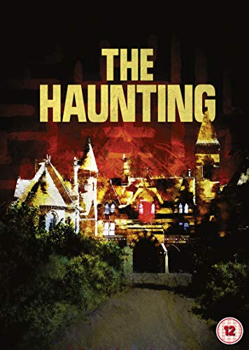 DVD cover for "The Haunting" featuring a spooky, gothic mansion.