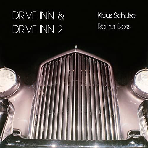 CD cover with a chrome car grille against a dark background.