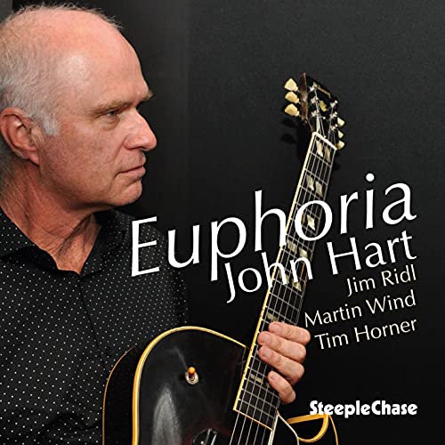 John Hart CD cover featuring a man with a guitar in profile.