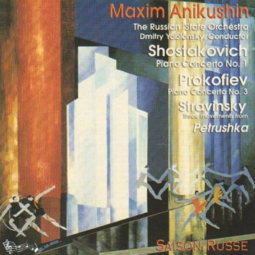 CD cover featuring abstract art, composers’ names, and ballet imagery.