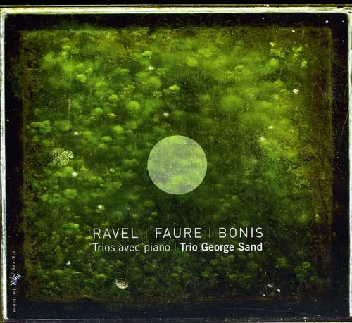 Green textured CD cover with composers’ names and “Trio George Sand.”