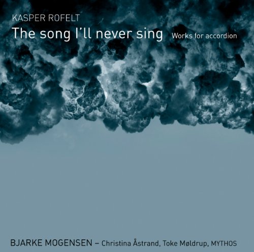 CD cover for "The song I'll never sing" featuring dark, stormy clouds.