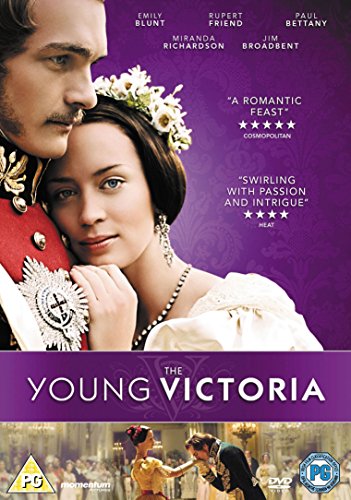 Young Victoria DVD cover featuring Emily Blunt and Rupert Friend.