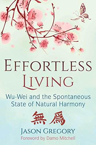 Book cover with cherry blossoms, a butterfly, and the title “Effortless Living.”