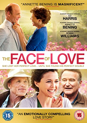 DVD cover featuring Annette Bening, Ed Harris, and Robin Williams in a romantic film.