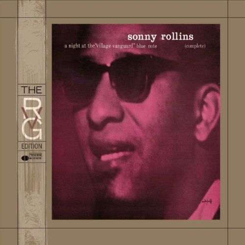 CD cover of Sonny Rollins’ “A Night At The Village Vanguard” album.