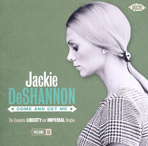 CD case with Jackie Deshannon's name and album title, featuring a woman's portrait or music artwork.