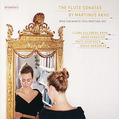 CD cover featuring a woman looking in an ornate, gold-framed mirror.
