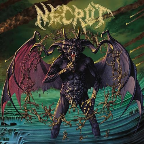 Album cover: demonic figure with wings, surrounded by small figures.