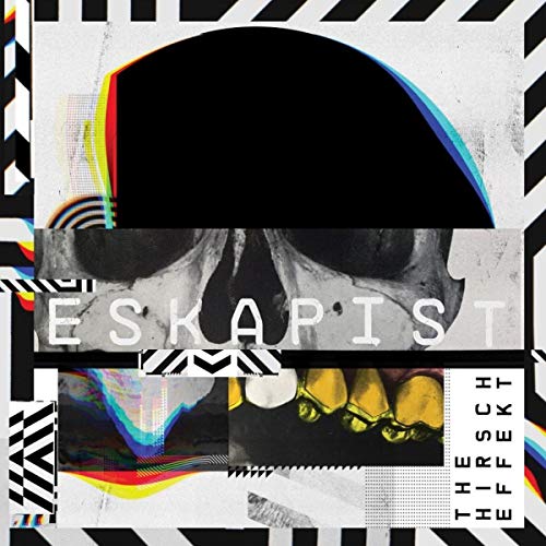Vinyl album cover with distorted imagery of a mouth and teeth.