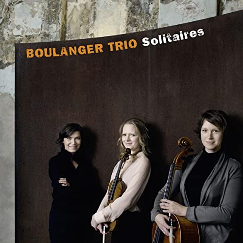 CD cover featuring three women musicians with violin and cello.