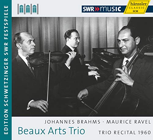CD cover featuring three classical musicians with their instruments.