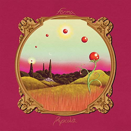 CD cover: surreal landscape with glowing orbs and ornate gold frame.