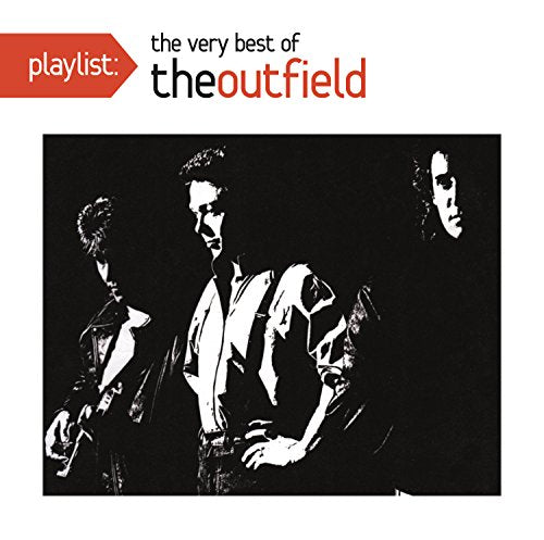 “The Outfield” CD cover: black and white photo of the band members.