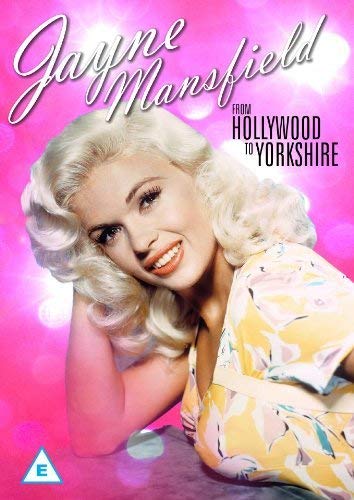 DVD cover featuring Jayne Mansfield in a blonde wig, smiling.