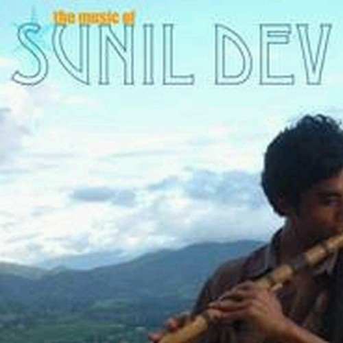 CD cover featuring a man playing a bamboo flute against a mountain backdrop.