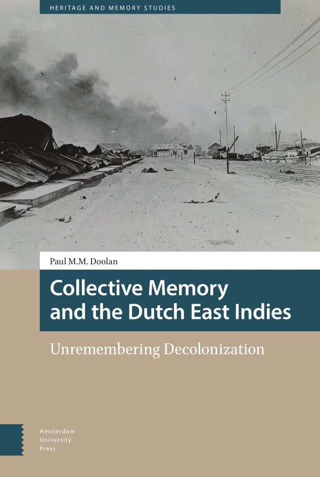 Book cover with a historical photo of a damaged coastal town.