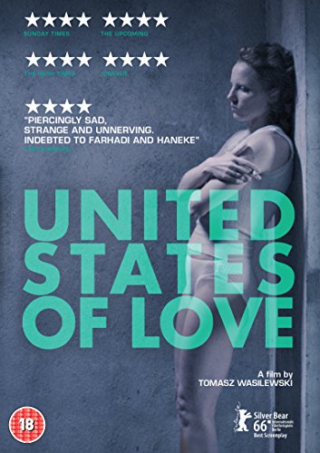DVD cover for “United States of Love” featuring a woman in blue.
