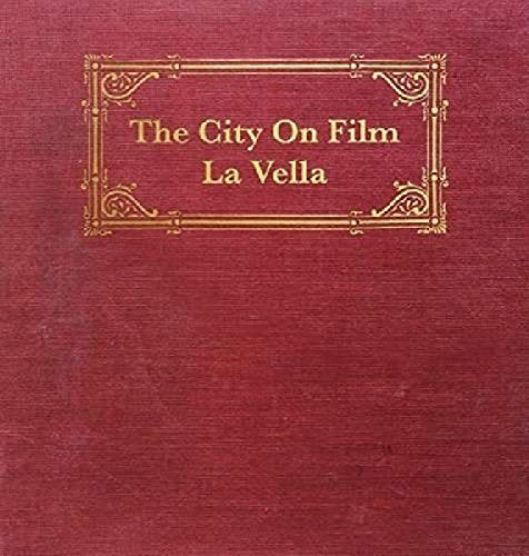 Red vinyl record cover with gold lettering: "The City On Film, La Vella".