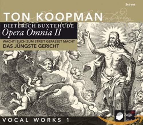 CD cover for Buxtehude’s “The Last Judgement” with religious imagery.