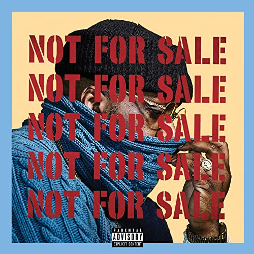 CD cover with a man in a beanie, overlaid with red "Not For Sale" text.