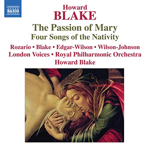 CD cover for Blake’s “The Passion of Mary” with religious artwork.