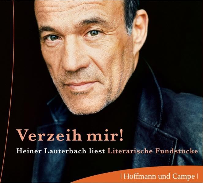 CD cover featuring a close-up portrait of Heiner Lauterbach.