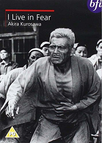 Black and white film cover featuring a distressed man in a crowd.