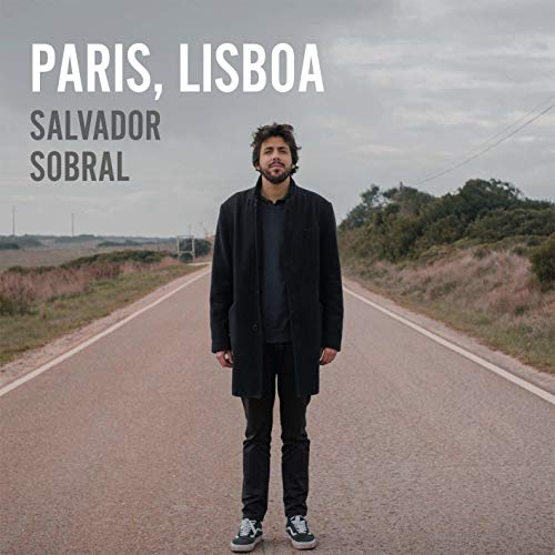 Salvador Sobral album cover: man in black coat on a road.