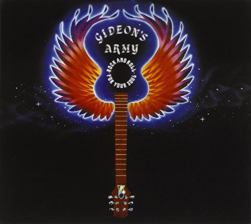 CD cover: guitar with fiery wings against a dark, starry background.