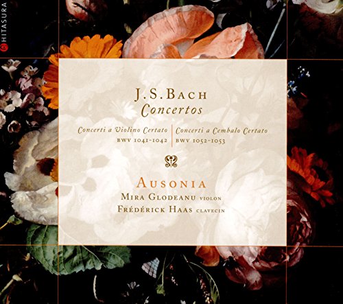 CD cover for J.S. Bach Concertos by Ausonia, Mira, and Haas.
